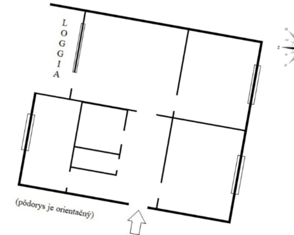 PREDANÉ - 3 IZBOVÝ BYT NA SÍDLISKO III. BAJKALSKÁ